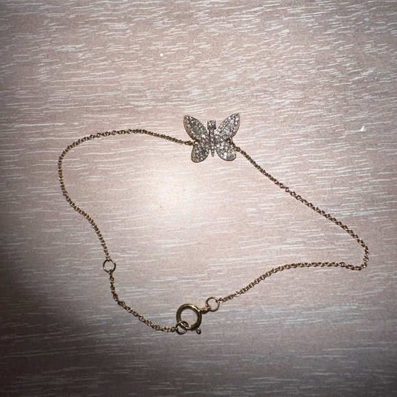 Stone & strand 14k jumbo page butterfly bracelet - Picture 6 of 7